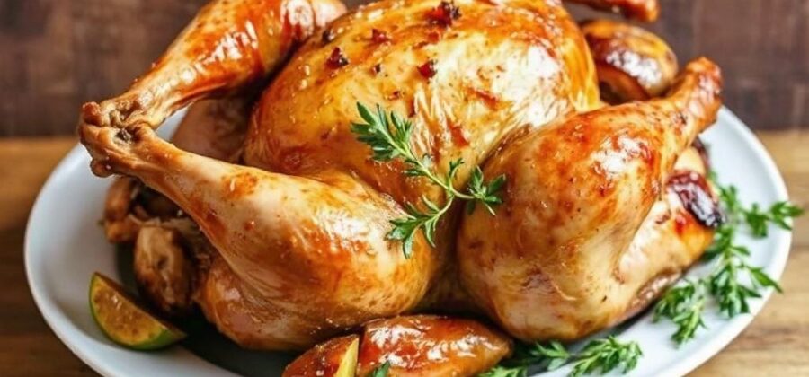 Как запечь курицу целиком: сочно и ароматно, без лишней суеты